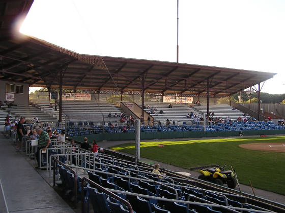 Bowman Field, The Grandstand area